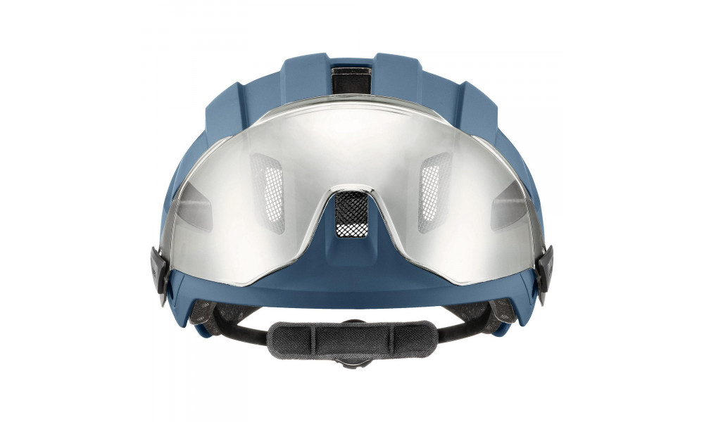 Helmet Uvex stride visor stone blue matt - 4