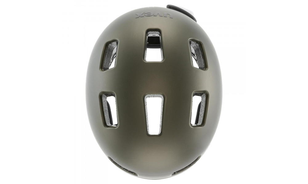 Helmet Uvex city 4 green smoke matt - 2