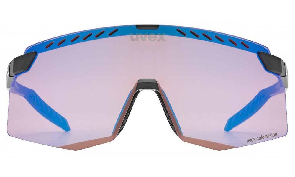 ???? Uvex pace stage CV black matt / mirror blue - 3