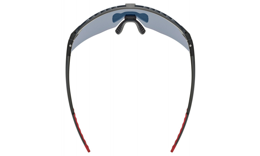 ???? Uvex pace stage black matt / mirror red - 5