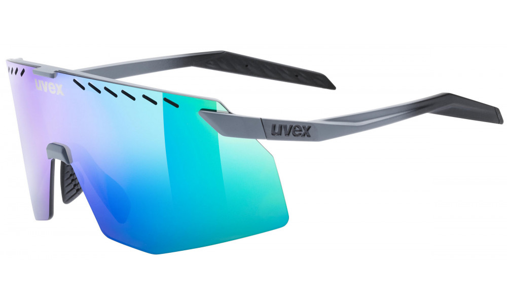 ???? Uvex pace stage grey matt / mirror green - 1