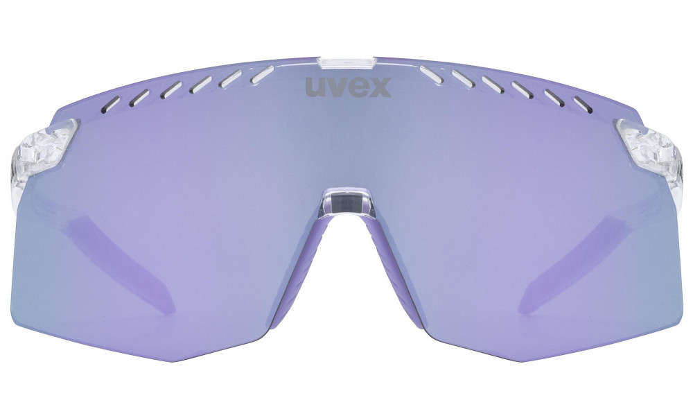 Glasses Uvex pace stage clear / mirror pink - 3