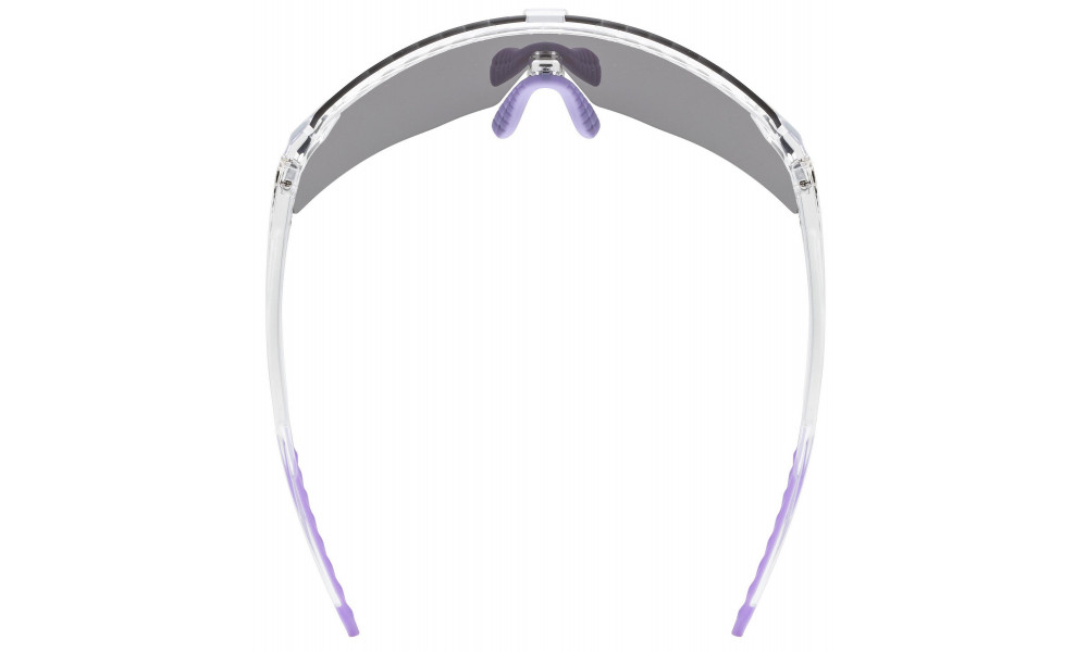 Glasses Uvex pace stage clear / mirror pink - 5