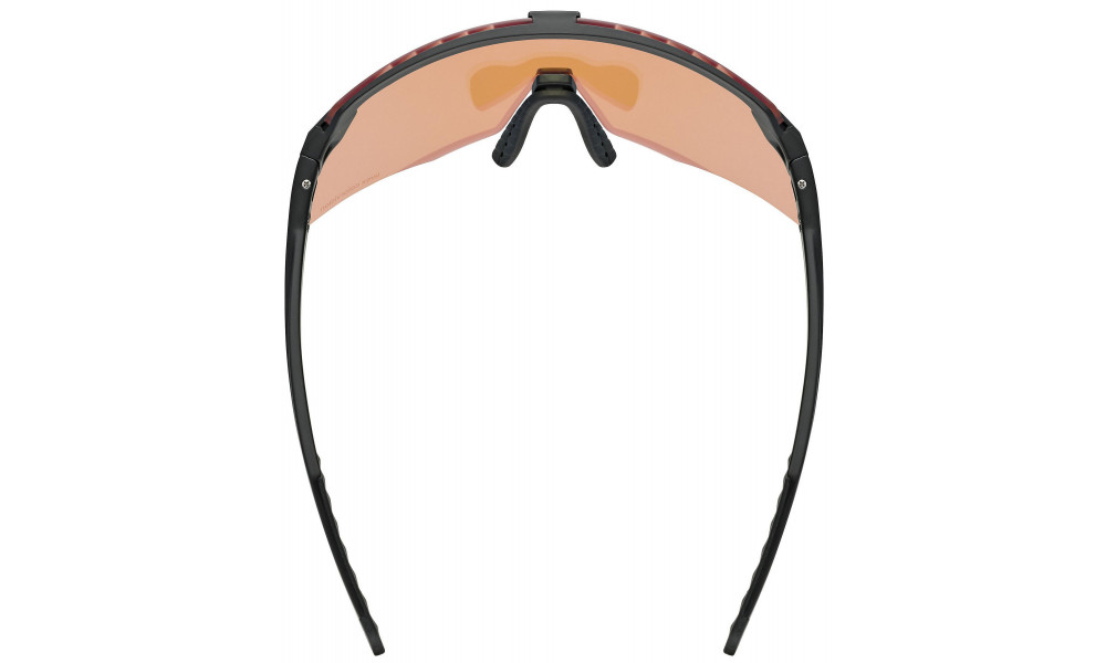 Очки Uvex pace stage s CV black matt / mirror blue - 5