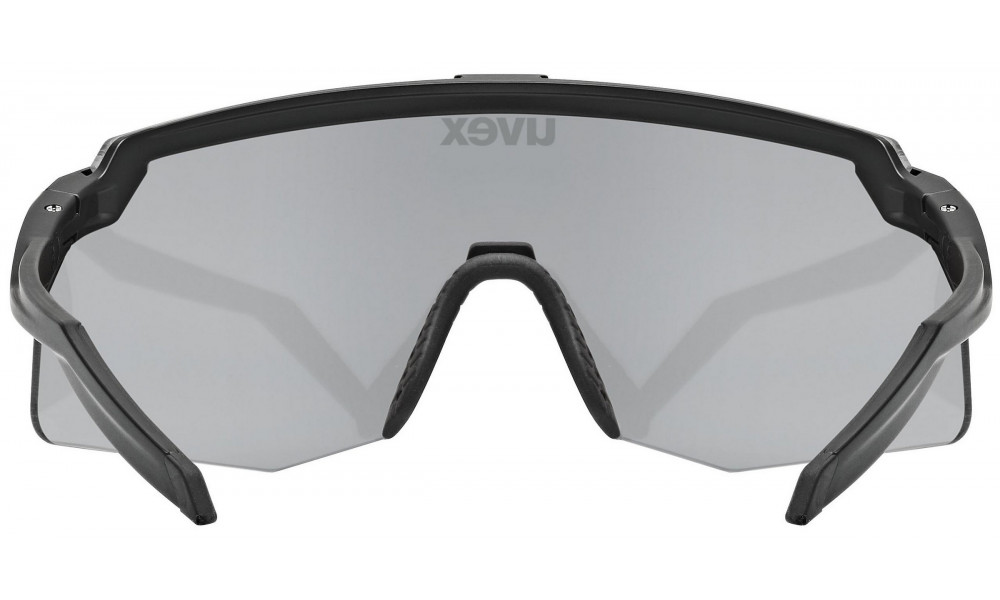 Очки Uvex pace stage s black matt / mirror silver - 4