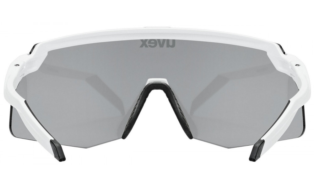 Очки Uvex pace stage s white matt / mirror silver - 4