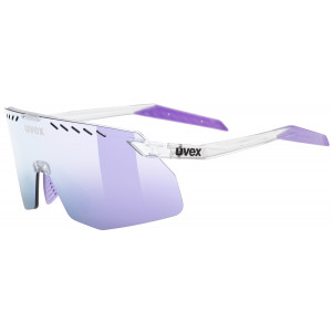 Glasses Uvex pace stage s clear / mirror pink