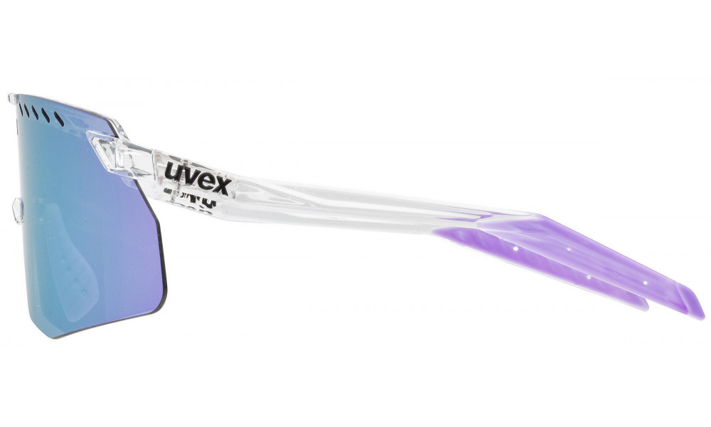 Glasses Uvex pace stage s clear / mirror pink - 2