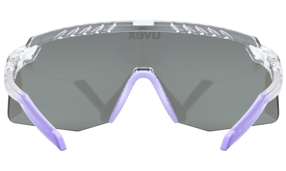 Glasses Uvex pace stage s clear / mirror pink - 4