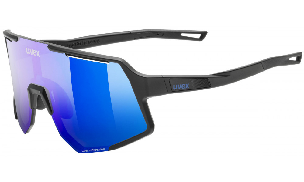 ???? Uvex sequenze CV black matt / mirror blue - 1