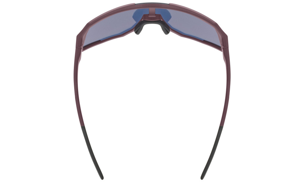 Glasses Uvex sequenze CV burgundy matt / mirror red - 5