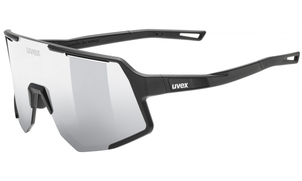 Glasses Uvex sequenze black matt / mirror silver - 1