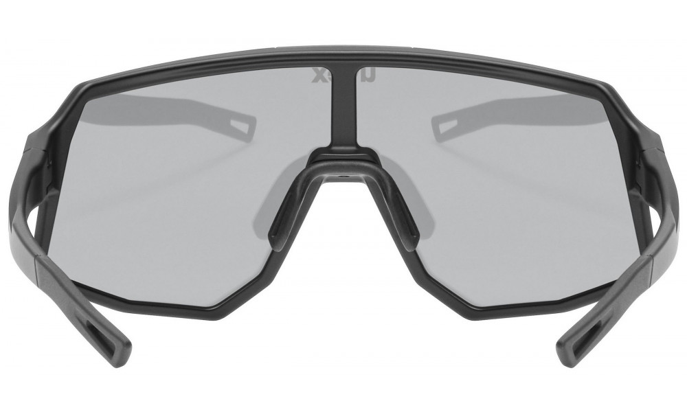 Glasses Uvex sequenze black matt / mirror silver - 4