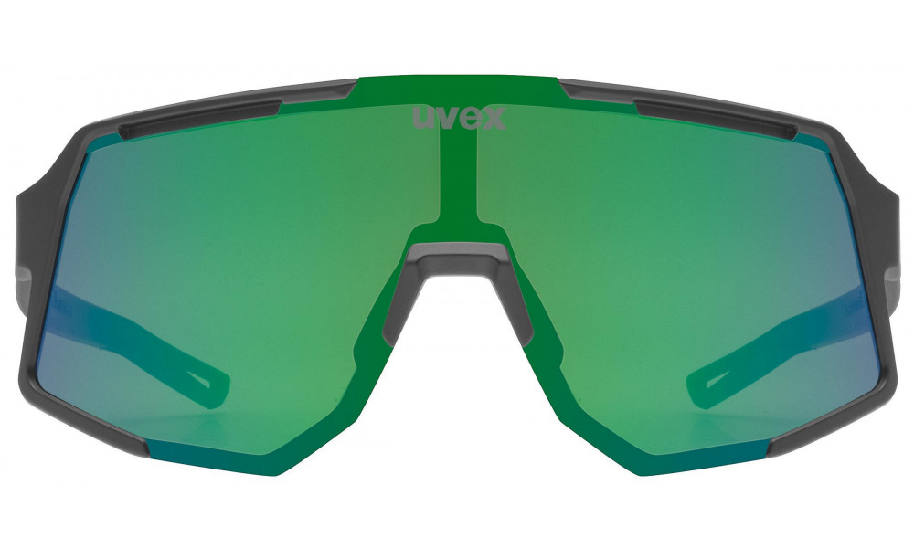 Glasses Uvex sequenze black matt / mirror green - 3