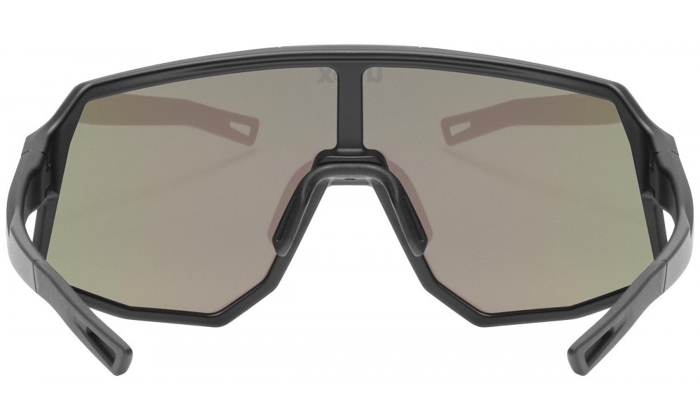 Очки Uvex sequenze black matt / mirror green - 4