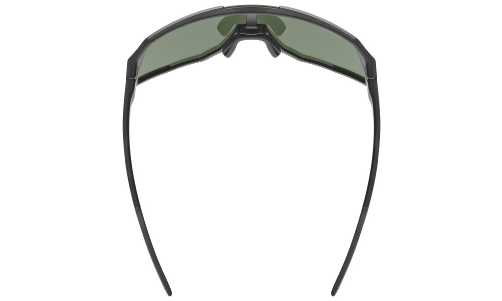 ???? Uvex sequenze black matt / mirror green - 5
