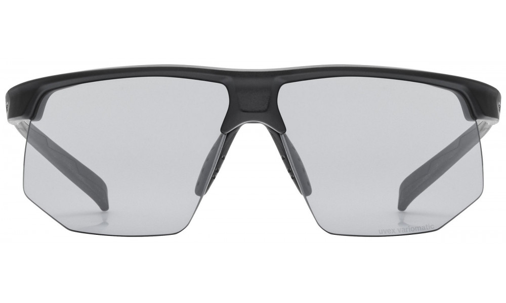 Glasses Uvex aerios V black matt / smoke - 3
