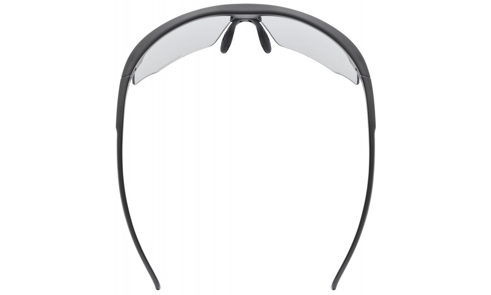 Glasses Uvex aerios V black matt / smoke - 5
