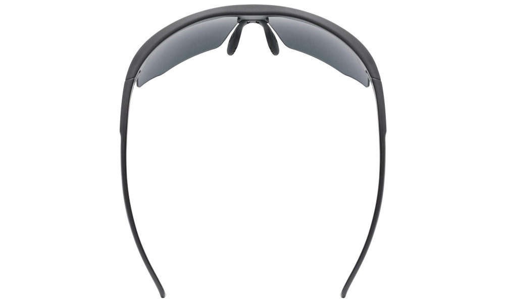 Glasses Uvex aerios black matt / smoke - 5