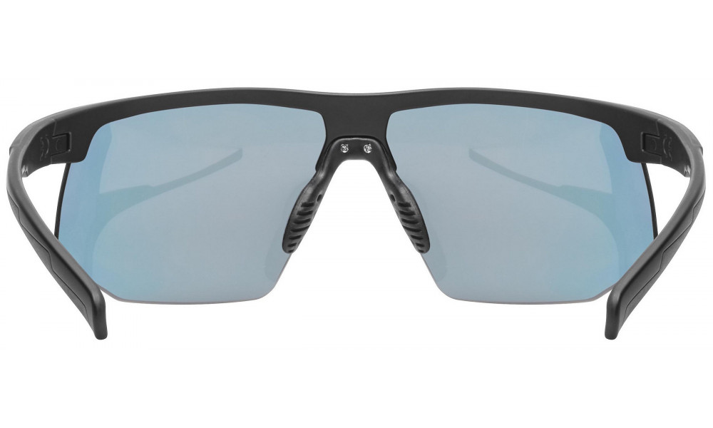 Очки Uvex aerios black matt / mirror red - 4