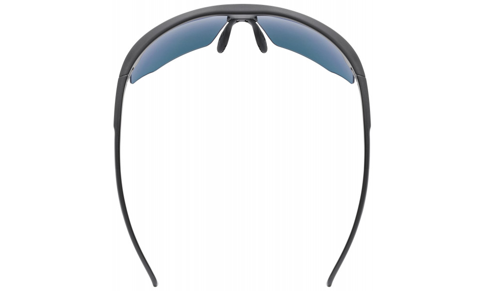 Очки Uvex aerios black matt / mirror red - 5