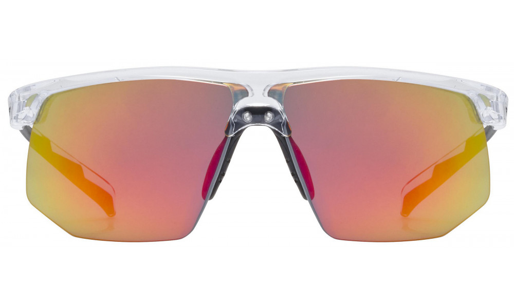 Glasses Uvex aerios clear / mirror red - 3