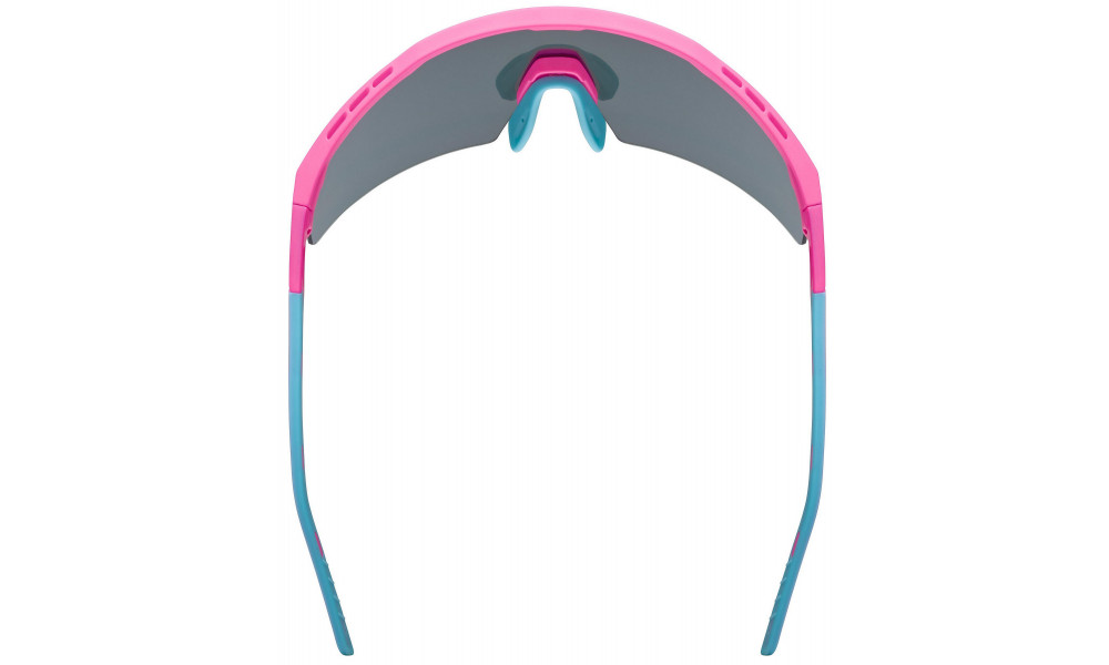Очки Uvex flowline pink matt / mirror blue - 5