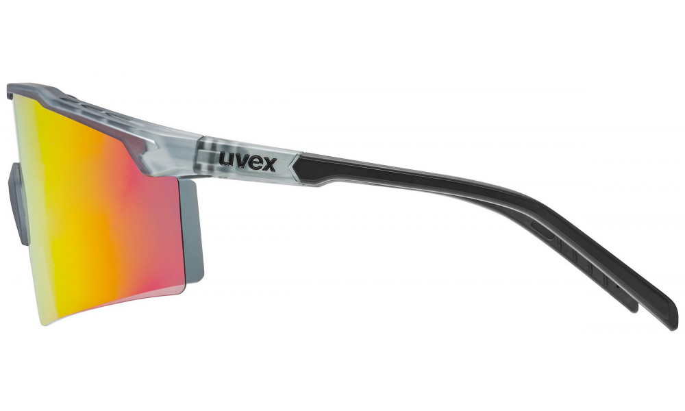 Glasses Uvex flowline smoke matt / mirror red - 2
