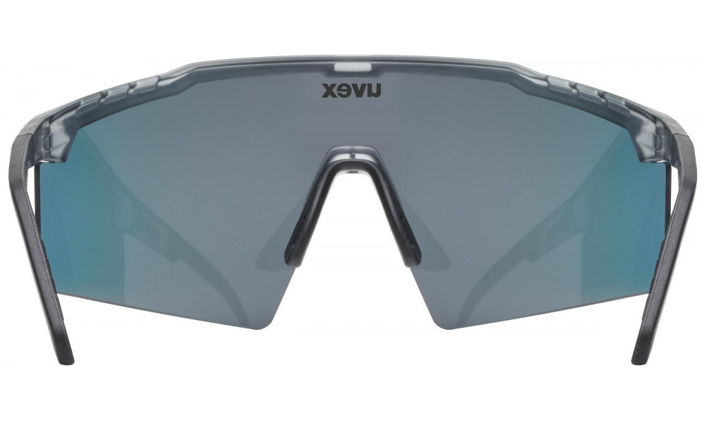 Glasses Uvex flowline smoke matt / mirror red - 4