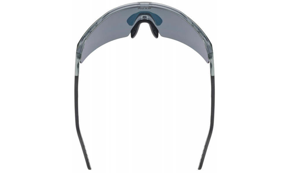Очки Uvex flowline smoke matt / mirror red - 5