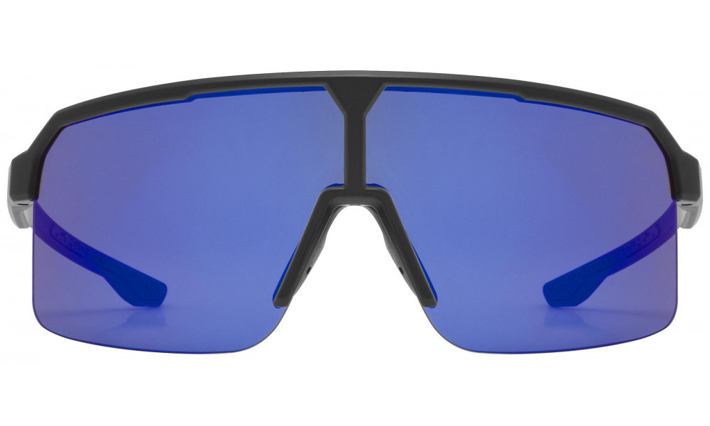 ???? Uvex ramp black matt / mirror blue - 3