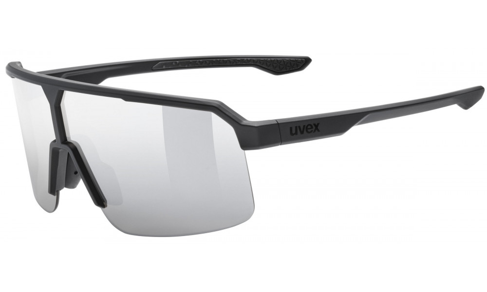 Очки Uvex ramp black matt / mirror silver - 1