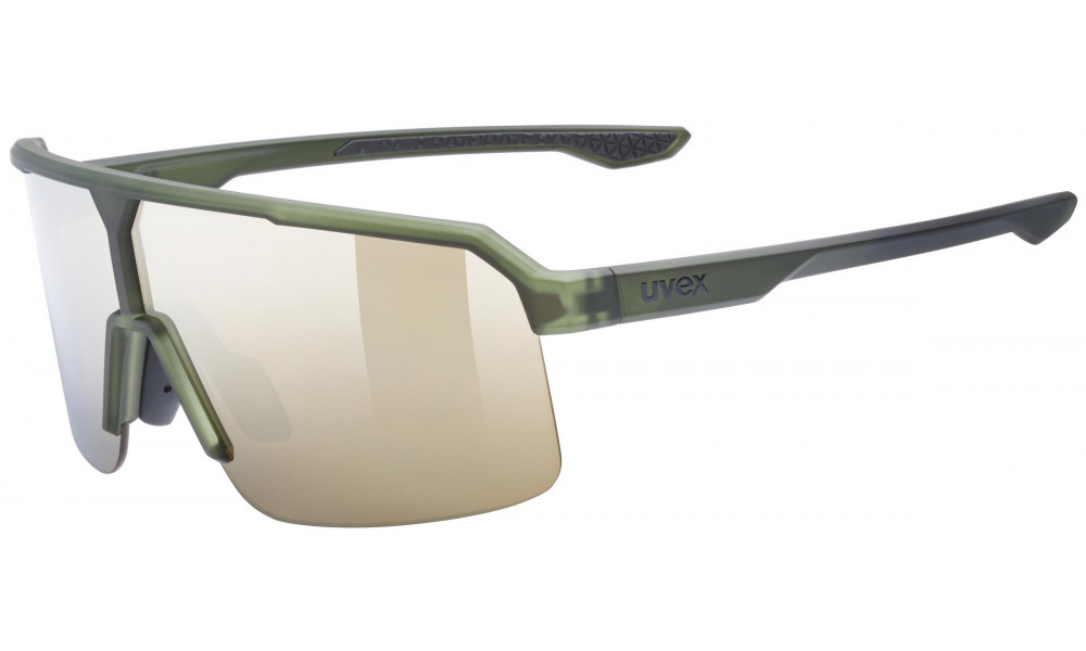 ???? Uvex ramp olive matt / mirror gold - 1