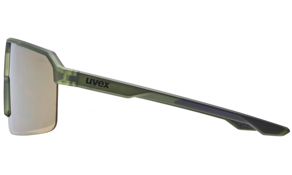Glasses Uvex ramp olive matt / mirror gold - 2