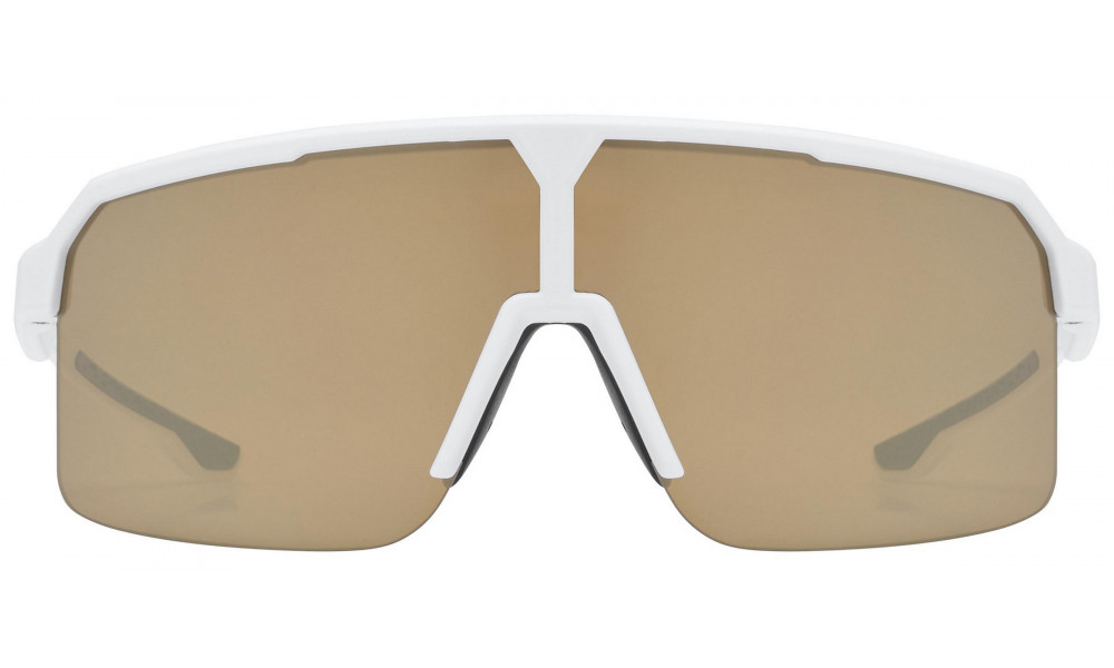 Очки Uvex ramp white matt / mirror gold - 3