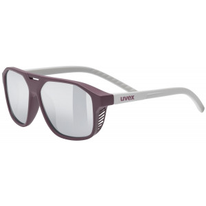 Очки Uvex cosmic cranberry-grey matt / mirror silver