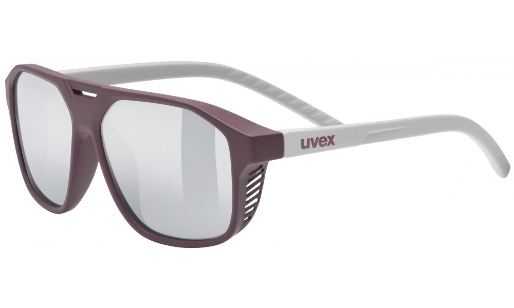 ???? Uvex cosmic cranberry-grey matt / mirror silver - 1