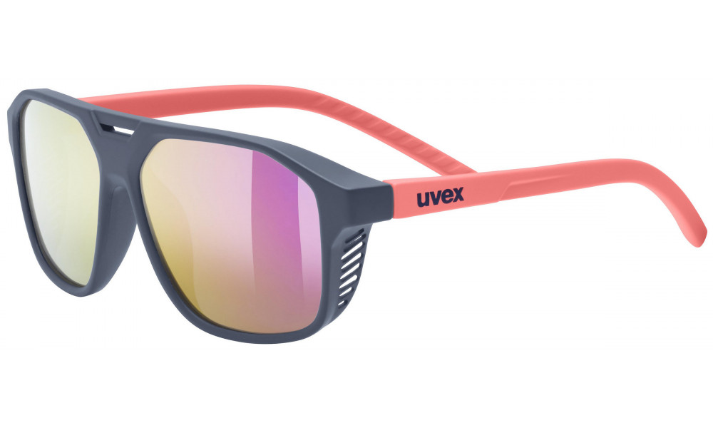 Очки Uvex cosmic blue - red matt / mirror purple - 1