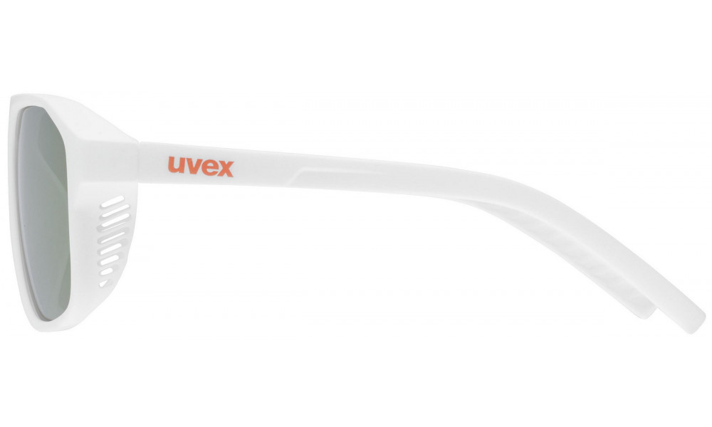 Glasses Uvex cosmic white matt / mirror red - 2