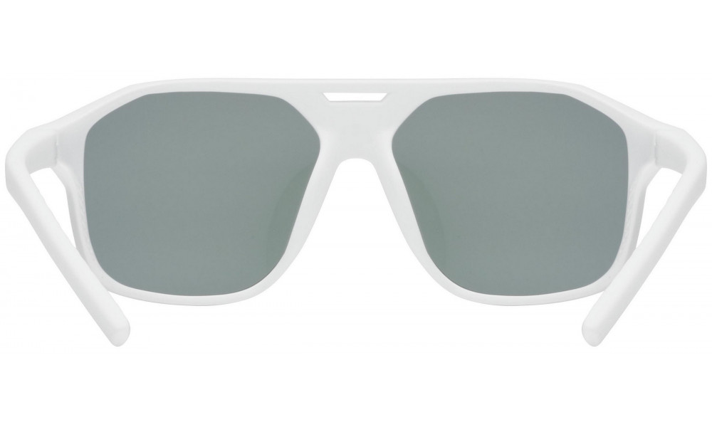 Glasses Uvex cosmic white matt / mirror red - 4