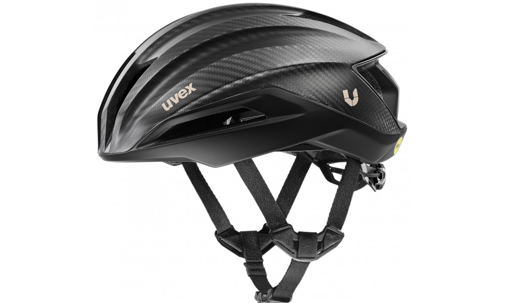 Шлем Uvex ultimate surge carbon MIPS all black matt - 1