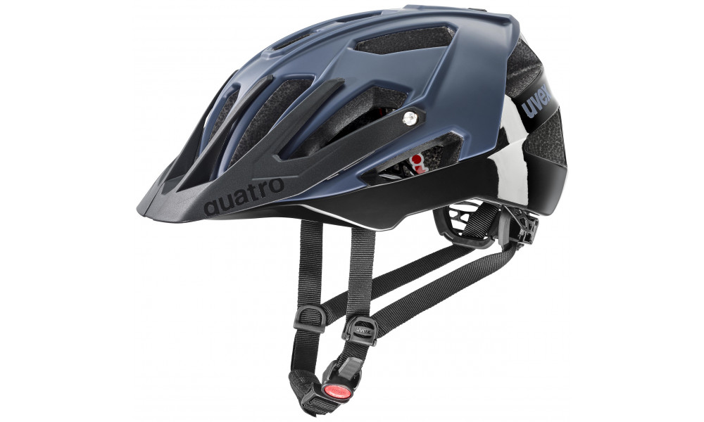 Шлем Uvex quatro cc dusk blue-black matt - 1