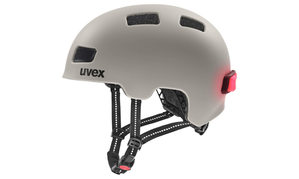 Helmet Uvex city 4 warm grey matt - 2