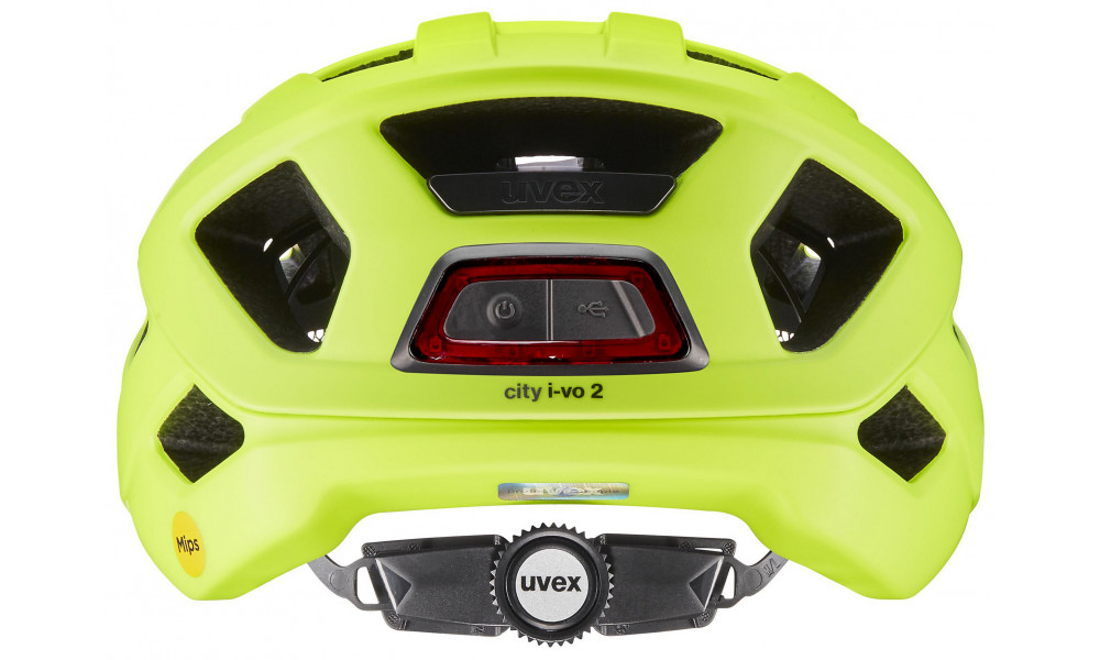 Helmet Uvex city i-vo 2 MIPS neon yellow matt - 3