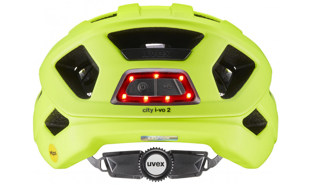 Шлем Uvex city i-vo 2 MIPS neon yellow matt - 4