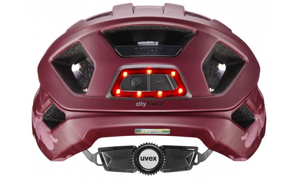 Helmet Uvex city i-vo 2 cranberry matt - 4