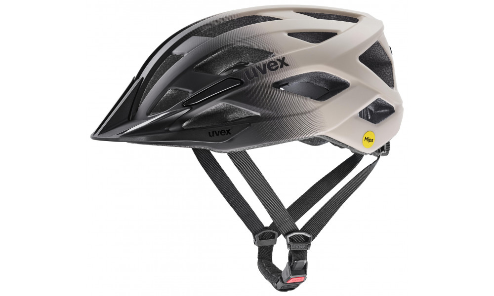 Helmet Uvex i-vo 2 MIPS warm grey-black matt - 1