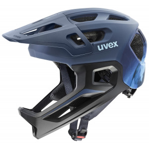 Helmet Uvex react jr fullface dusk blue matt