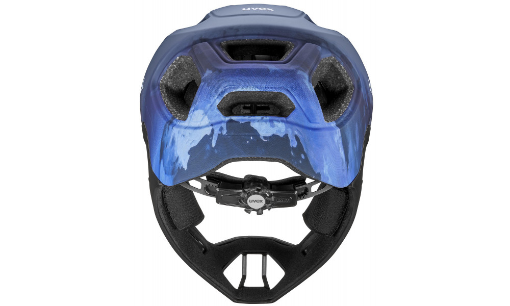 Шлем Uvex react jr fullface dusk blue matt - 4