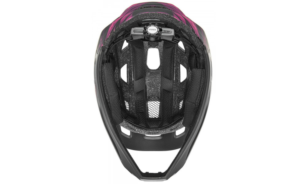 Шлем Uvex react jr fullface cranberry matt - 5